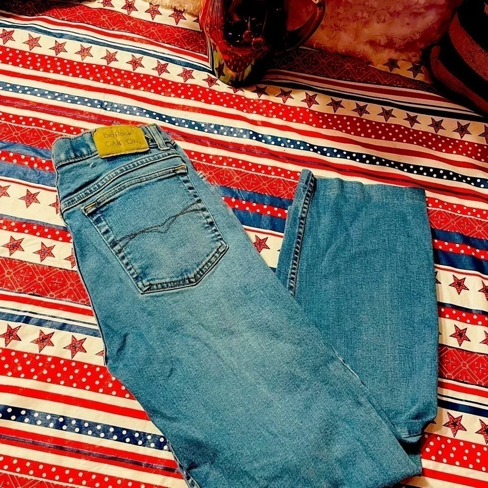 PREVIOUSLY WELL WORN ALMOST NEW CONDITION BIG ROCK CANYON 34 x 27.5” MENS JEANS